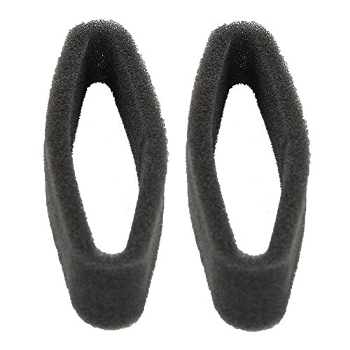 Milttor (2 Packs 753-06417 Air Filter Fits MTD M2500 M2510 MS2560 RM2510 RM2520 Troy Bilt TB21EC TB22EC TB32EC TB42BC TB2040XP Yard Man Y25 Y2500 Y2550EC Trimmers Parts