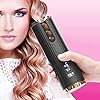 Cordless-Automatic-Curling-Iron-Auto-Curling-Iron-with-LCD-Display-Adjustable-Temperature-Timer-Portable-Ceramic-Hair-Curler-USB-Charging-and-Rechargeable-Black Cordless Automatic Curling Iron, Auto Curling Iron with LCD Display Adjustable Temperature & Timer, Portable Ceramic…