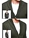 Match Men's K|G Series Shawl Collar Cardigan Sweater (US M (Tag size XL),Black)