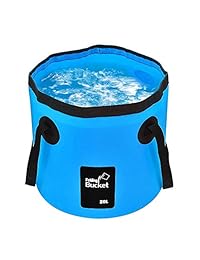 Meauotou Cubo plegable de 20 l para viajes, sender