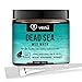 Organic Dead Sea Mud Mask - Face and Body Beauty Detox Treatment, Deep Skin Cleanser - Helps Reduce Pores, Acne, Stretch Marks, Cellulitis and Wrinkles - Brush Included - by Venu