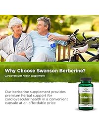 Swanson Berberine 400 mg 60 cápsulas, P31113, 1