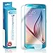 ILLUMI AquaShield Screen Protector Compatible with Samsung Galaxy S6 (2-Pack) No-Bubble High Definition Clear Flexible TPU Film