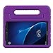 BMOUO Kids Case for Samsung Galaxy Tab A 7.0 - EVA Shockproof Case Light Weight Kids Case Super Protection Cover Handle Stand Case for Kids Children for Samsung Galaxy Tab A 7-inch Tablet - Purple