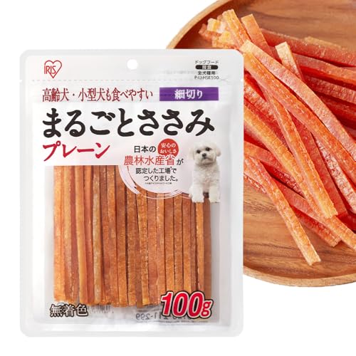 アイリスオーヤマ まるごとささみジャーキー細切り プレーン100ｇ