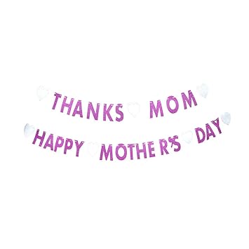 Goer Mother S Day Decorations Happy Mother S Day Thanks Mom Banner