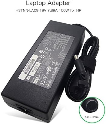 19V 7.89A 150W Laptop Power Supply Compatible for HP Omni 100 MS200 MS218CN HSTNN-LA09 462603-001 PA-1151-03 AC Adapter