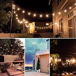 alitade S14 LED Outdoor String Lights, Shatterproof