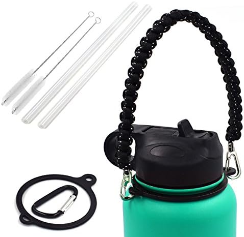 Vanteen Straw Lid with Handle for Hydro Flask Wide Mouth Sports Water Bottle
