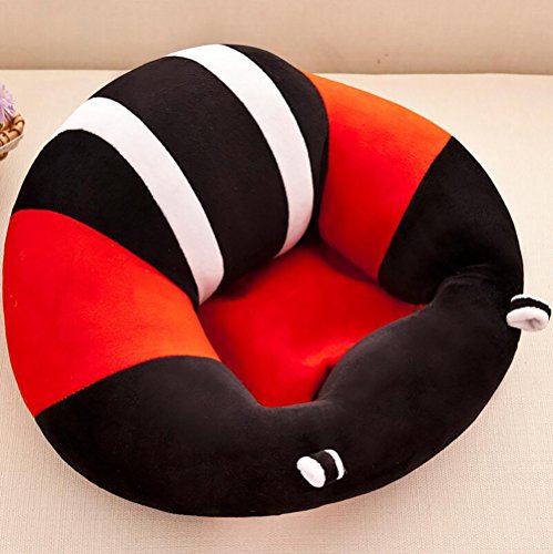 BingHang Baby Chair Learn to Sit Sofa Infant Safety Seat Portable Dining Chair Support Sofa (red)
