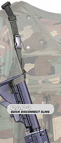 Quick Disconnect Sling (Black) - paintball part