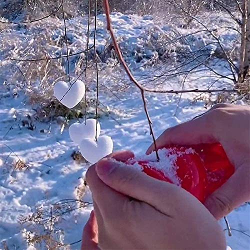 Heart Snowball Maker Winter Mold Snowball Maker Tool Large Love