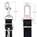 Vastar 4 Packs Adjustable Pet Dog Cat Safety Leads Car Vehicle Seat Belt Pet Harness Seatbelt, Made from Nylon Fabric, Black