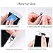 CGBOOM Webcam Cover, Laptop Camera Cover Slider 0.027in Ultra-Thin Camera Blocker for iPad iMac Echo Show Smartphones Tablets Macbooks Computers Desktops with Strong Adhensive(6 Black)