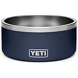 YETI Boomer 8, Stainless Steel, Non-Slip Dog Bowl, Holds 64 Ounces, Navy