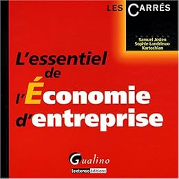 L' essentiel de l'économie d'entreprise