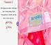 Waterproof Women Shower Caps Bath Cap VANORIG Cute Double Layer Satin Lined Shower Cap for Women ,Pack of 1 (Pink Dots)