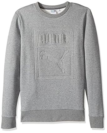 PUMA Men's Archive Embossed Logo Crewne