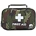 Dragon Ninja Best First Aid Kit 120 Pieces Waterproof FDA Approved Outdoors Camping Hunting Hiking Survival Gear and Emergency at Home Trauma Workplace Travel and Car Includes Free Emergency Blanket