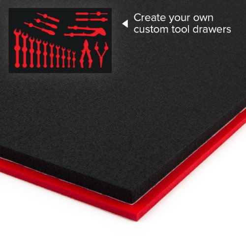 U Cut Custom Foam Organizers For Toolbox Drawers 16 X22 Black