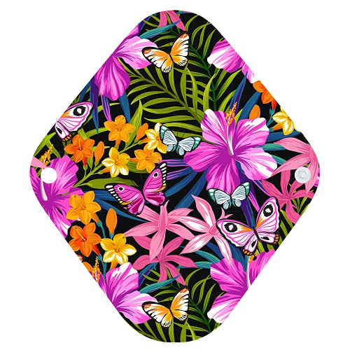 7pcs Pack Cloth Pads Including 1pc Mini Wet Bag +6pcs Bamboo Charcoal photo 12