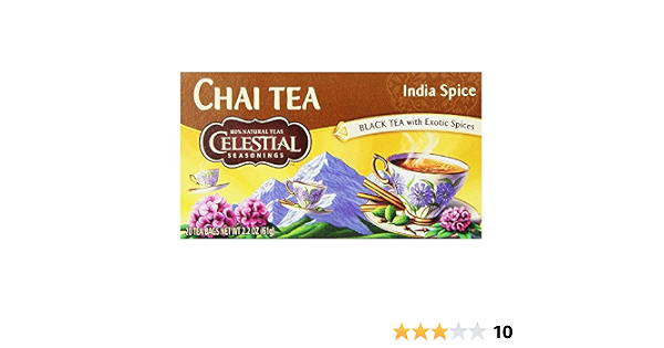 Celestial Seasonings India Spice Chai 