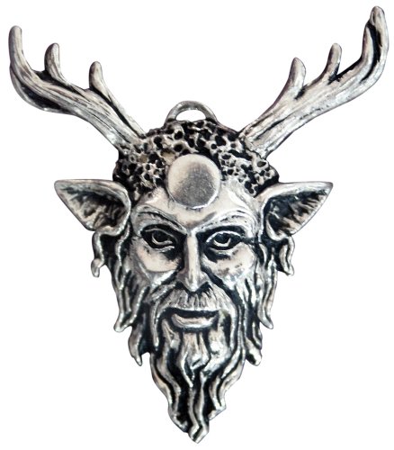 Sterling Silver Sigils of the Craft Cernunnos Charm for Strength and Empowerment Talisman