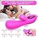 G-Spot Rabbit Vibrator – Waterproof Dildo Vibrator for Woman with 6 Strong Vibration Modes USB Rechargeable Silicone Clitoris Vagina Penis Stimulator Massager Adult Sex Toys for Exciting Stimulation