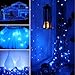 AMIR LED String Lights, 50 LED/16.4ft(5m) With Battery Operated Remote Control Changing Lights, Waterproof IP65, 13 Colors Decorative Fairy Lights for Bedroom Outdoor Patio Parties(Silver Wire)