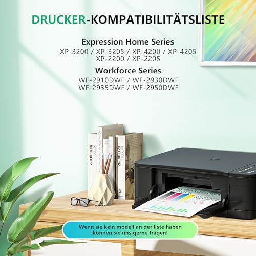 NewLift Compatible with 604XL Printer Cartridges Multipack for Epson Expression Home XP-2205 XP-3200 XP-4200 XP-3205 Workforce WF-2910 WF-2930 WF-2950 (Pack of 10)