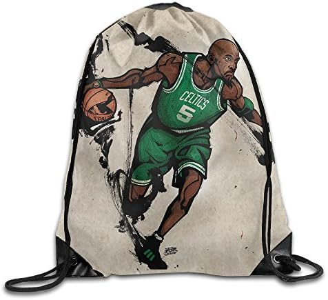 Great Kevin Garnett Art Logo Drawstring Backpack Sack Bag
