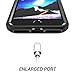 YOUMAKER iPhone 8 Plus Case, iPhone 7 Plus Case, Full Body Heavy Duty Protection Shockproof Case Cover for Apple iPhone 8 Plus 2017/iPhone 7 Plus 5.5 inch Without Screen Protector (Black/Black)