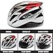 Cycling Bicycle Helmet with Detachable Magnetic Goggles Visor Shield for Women Men Mountain & Road Bike Helmets Adjustable Adult Safety Protection and Breathable