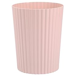 JiatuA Small Trash Can Plastic Wastebasket Round