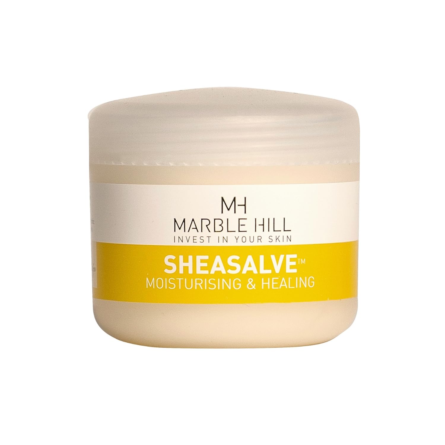 Marble Hill SheaSalve 100% Shea Butter 100g Soothing Balm for Skin Prone to Eczema, Dry Skin, Psoriasis, Cracking Hands, Nails, Pregnancy, Stretch Marks - Nappy Rash, Dribbling, Massage