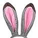 TFJH E Girls Gray Bunny Ears Headband Party Decoration Cosplay Grey Rabbit
