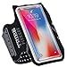 TRIBE Running Phone Holder Armband. iPhone & Galaxy Cell Phone Sports Arm Bands for Women, Men, Runners, Jogging, Walking, Exercise & Gym Workout. Premium Japanese Lycra. Strap Extension & Key Pocket.
