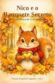 Livro Livro infantil Nico e o Banquete Secreto: Uma Aventura de Generosidade e Amizade: Coleção Pequenos Gigantes: Aventuras do Coração (Volume 1)