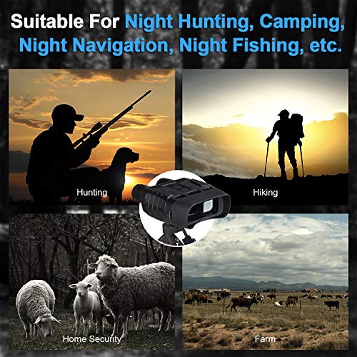 CANIS LATRANS Digital Night Vision Binoculars Night Vision Goggles Night Vision Scope for Complete Darkness, 4X Digital Zoom, 2.31\
