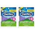 DenTek Complete Clean Easy Reach Floss Picks, Advanced Fluoride Coating, Mouthwash Blast Flavor, 32 ct. (Pack of 2)