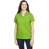Core 365 Ladies' Fusion ChromaSoft Pique Polo S Acid Green