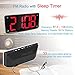 Ultra Large Display Alarm Clock Radio, Large Number Clock, LED Digital Clock with 9.5