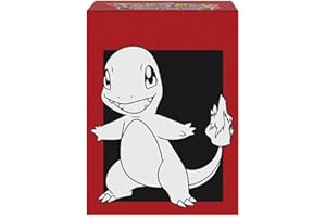 Ultra Pro - Charmander Full View Deck Box® for Pokémon | TCG storage Full View self-locking lid holds 75 cards double-sleeve 