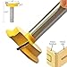 1/2-Inch Shank Drawer Lock Bit Drawer Front Joint Router Bit Reversible Woodworking Milling Cutter