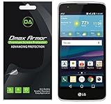 [3-Pack] Dmax Armor LG Escape 3 Anti-Glare & Anti-Fingerprint (Matte) Screen Protector - Lifetime Replacements Warranty -Retail Packaging
