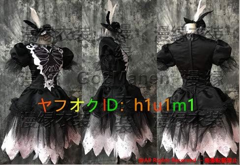 Amazon 在庫即納 実物撮影コスプレ衣装 女性ダンサーさん ディズニー ハロウィーン18 スプーキーboo パレード ザ ヴィランズ ワールド 女m コスプレ 仮装 通販