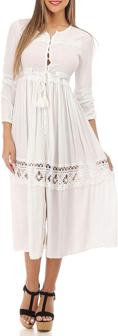 amazon robe mi longue