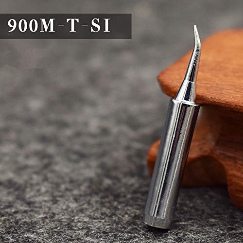 FEITA Replacement Soldering Iron Tip 900M-T-SI Lead Free Conical for Hakko Solder Station 936 852D+ 907 (5Pcs) - Thumbnail 2