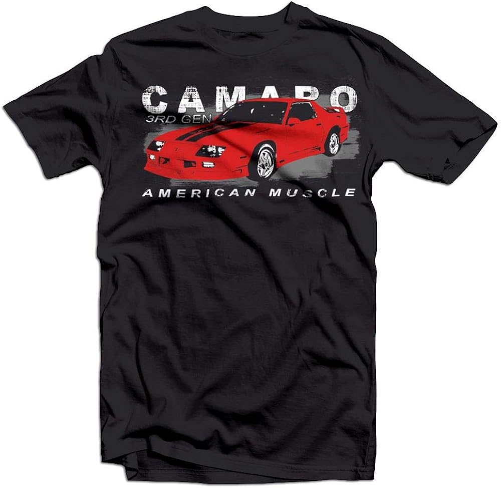 Aggressive Thread 3rd Gen Chevy Camaro American Muscle T-Shirt