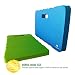 Growerology Thick & Large Kneeling Pads, 18 x 11 x 1 1/2, Multi-Purpose Kneeler for Gardening, Work, Baby Bath, Bathtub, Waterproof Mat Cushion for Home, Fitness, Cleaning, Pack of 2, (Blue & Green) primary